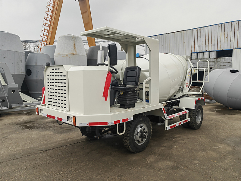 2方四驱自制搅拌车