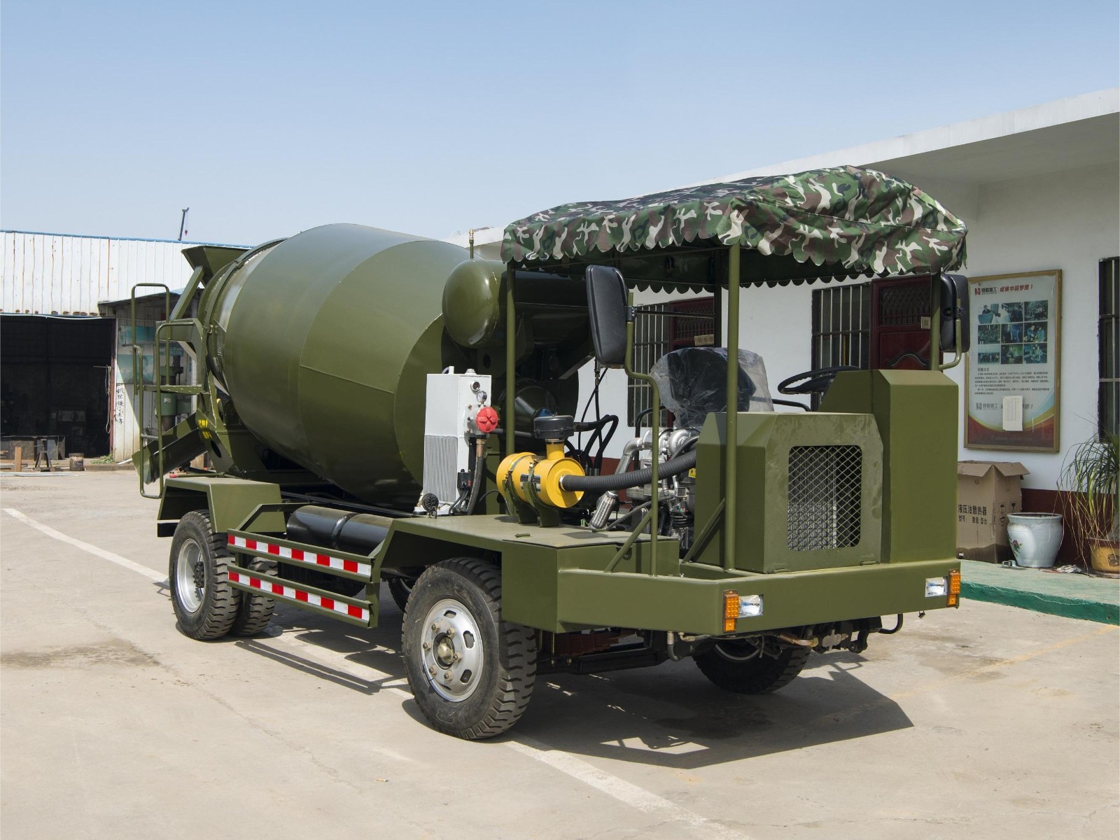 3方四不像搅拌车